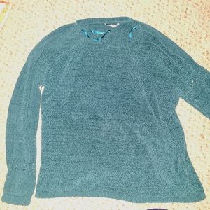 KNOX ROSE small women's sweater green